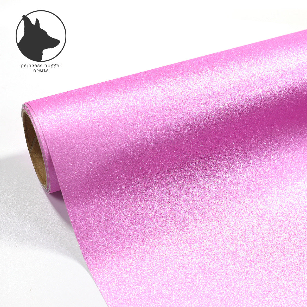 Feuille de Teckwrapcraft Holographic Glitter Carnation vinyle