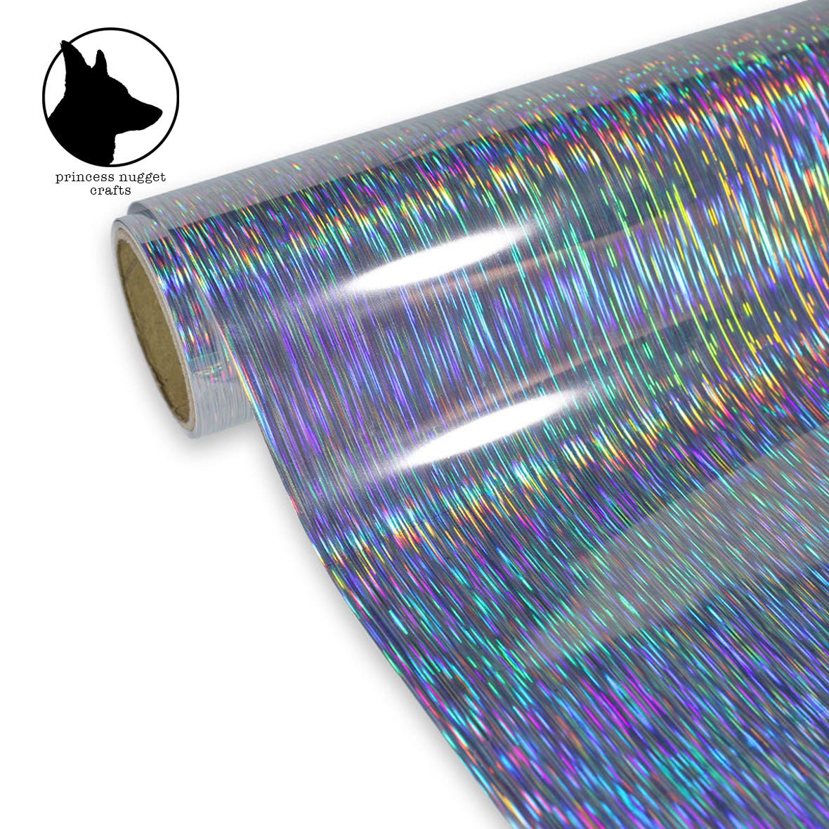 Feuille de Teckwrapcraft Holographic Starlight Silver vinyle