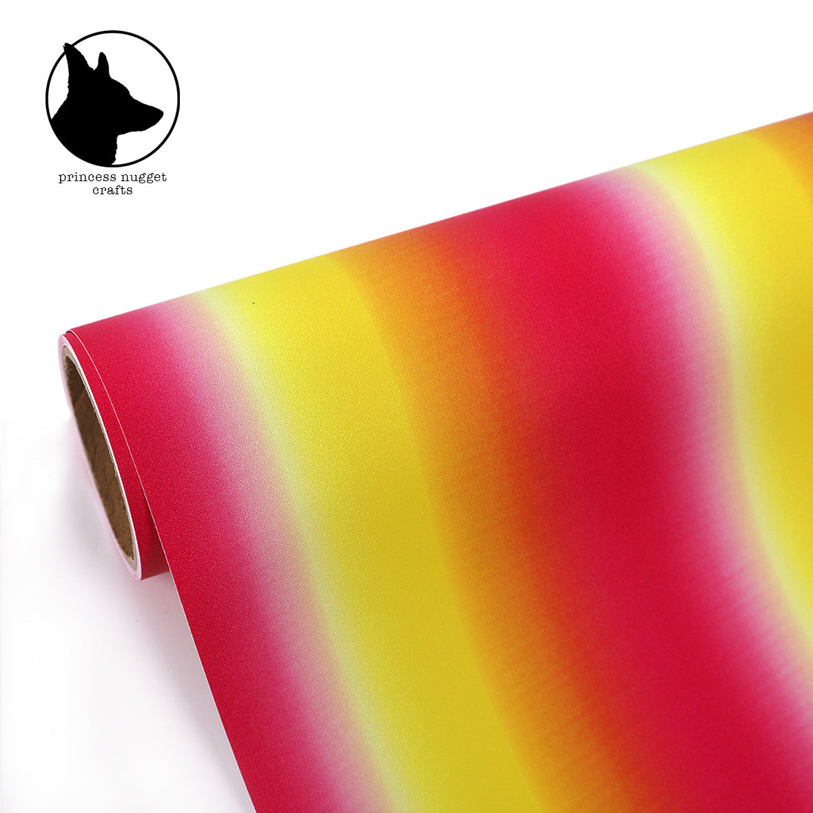 Feuille de Teckwrapcraft Rainbow Stripes Sunrise vinyle