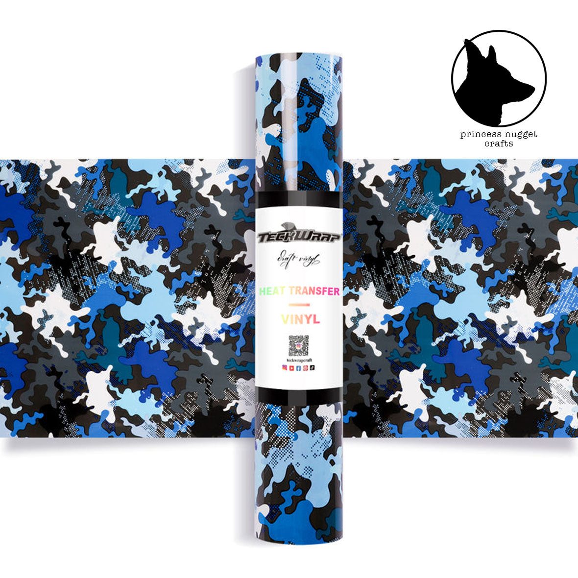 FLEX Camouflage Bleu - Princess Nugget crafts