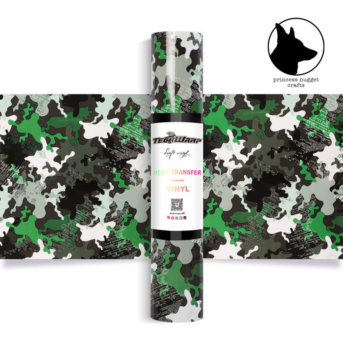 FLEX Camouflage Vert - Princess Nugget crafts