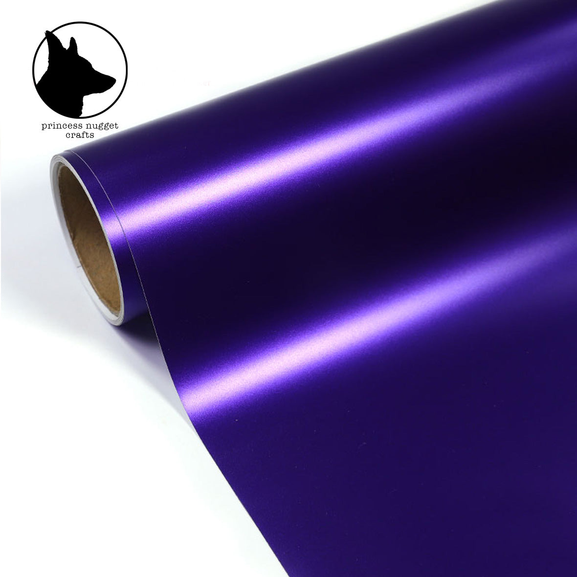 Metallic Satin Violet Purple vinyle - Princess Nugget crafts